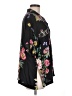 Johnny Was Floral Black Short Sleeve Blouse Size M - photo 4