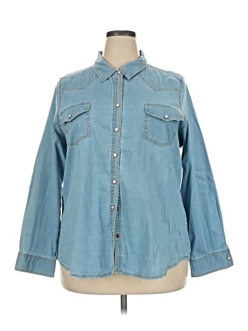 Coldwater Creek Long Sleeve Button-Down Shirt (view 1)