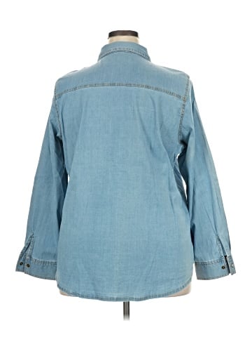 Coldwater Creek Long Sleeve Button-Down Shirt (view 2)