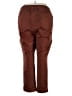 Torrid Brown Cargo Pants Size 4X Plus (4) - photo 2