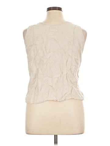 Flax Sleeveless Blouse (view 2)