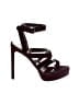 Stuart Weitzman Burgundy Sandals Size 8 1/2 - photo 1