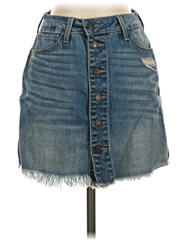 Mudd Denim Skirt (view 1)