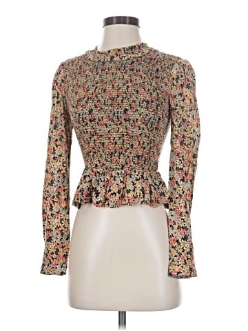 Patrons of Peace Long Sleeve Blouse (view 1)