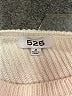 525 America 100% Cotton White Pullover Sweater Size M - photo 7