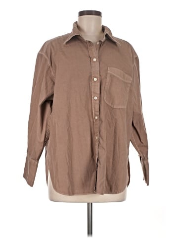 Gap Long Sleeve Button-Down Shirt (view 1)