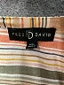 Fred David Stripes Ivory Sleeveless Blouse Size XXL - photo 7