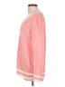Talbots 100% Linen Solid Pink Pullover Sweater Size L - photo 5