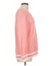 Talbots 100% Linen Solid Pink Pullover Sweater Size L - photo 4