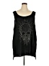 Torrid Black Sleeveless T-Shirt Size 4X Plus (4) - photo 1