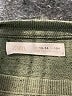 Zara Solid Green Pullover Sweater Size 13 - 14 - photo 3