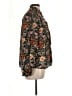 Boden 100% Cotton Floral Brown Long Sleeve Blouse Size 10 - photo 4