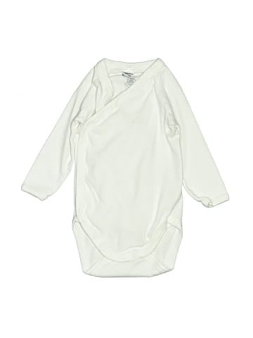 Petit Bateau Long Sleeve Onesie (view 1)