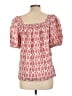 Max Studio Pink Short Sleeve Blouse Size L - photo 2