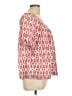 Max Studio Pink Short Sleeve Blouse Size L - photo 4
