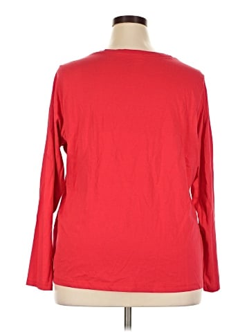 Lands' End 3/4 Sleeve T-Shirt (view 2)