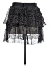 Bebe Black Formal Skirt Size S - photo 2