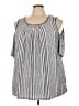 Max Studio Silver Sleeveless Blouse Size 3X - photo 1