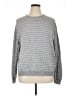 J.Crew Stripes Gray Pullover Sweater Size XL - photo 1