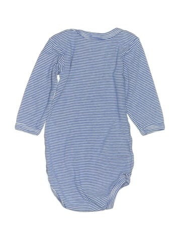 Petit Bateau Long Sleeve Onesie (view 2)