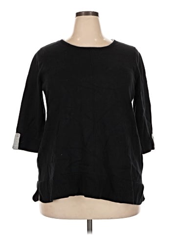 Karen Scott Pullover Sweater (view 1)