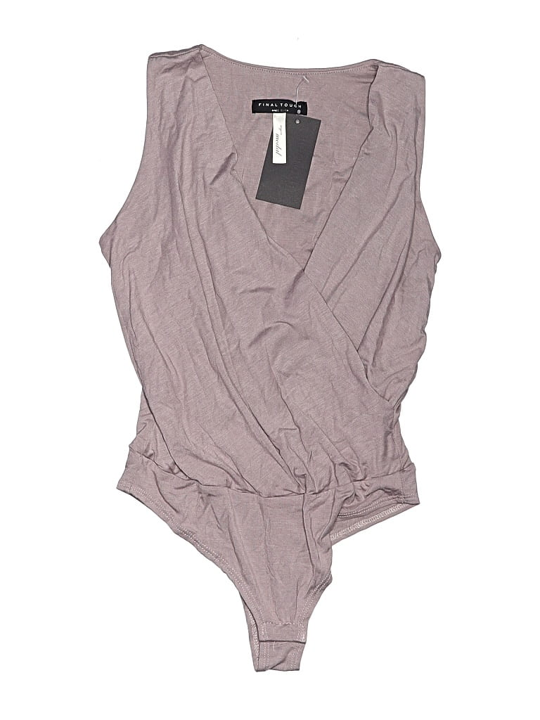 Final Touch Bodysuit In Gray