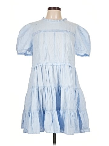 Aqua Casual Dress (view 1)