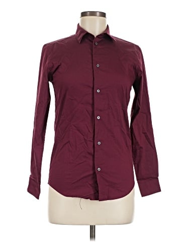 Calvin Klein Long Sleeve Button-Down Shirt (view 1)