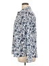 Architect 100% Polyester Floral Blue Long Sleeve Blouse Size XL - photo 5