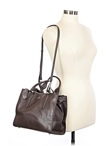 Coach Leather Satchel (view 2)