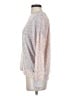 Sundry Animal Print Pink Silver Pullover Sweater Size Sm (1) - photo 5