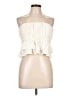 Zara Ivory Sleeveless Top Size L - photo 1
