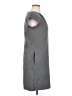 Lands' End Solid Gray Casual Dress Size 14 - photo 4