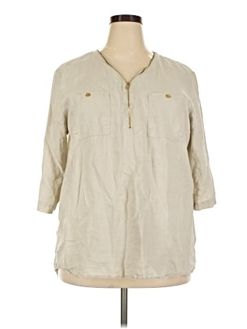Company Ellen Tracy 3/4 Sleeve T-Shirt (view 1)