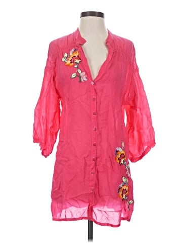 Johnny Was 3/4 Sleeve Blouse (view 1)