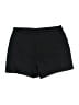 Caslon 100% Cotton Solid Black Shorts Size 10 - photo 2