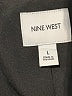 Nine West Houndstooth Gray Blazer Size L - photo 6