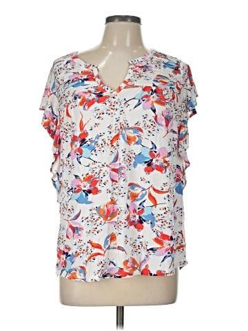 Meadow Rue Short Sleeve Blouse (view 1)