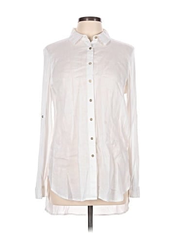 Calvin Klein Long Sleeve Button-Down Shirt (view 1)