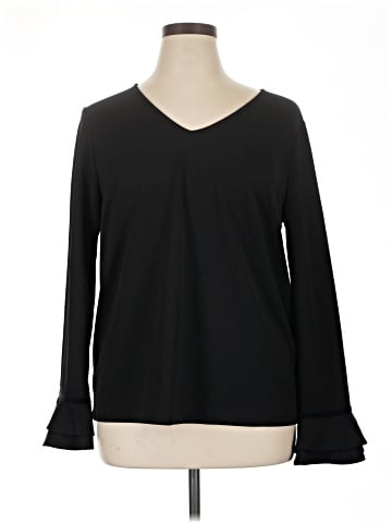 Ann Taylor Long Sleeve Blouse (view 1)