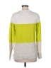 J.Crew Factory Store Color Block Yellow Pullover Sweater Size M - photo 2