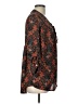 DR2 Black 3/4 Sleeve Blouse Size L - photo 4