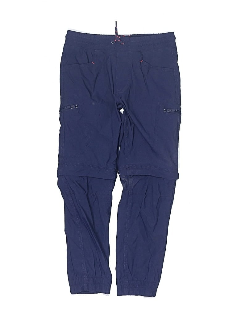Pre-owned Eddie Bauer Kids' Cargo Pants In Blue