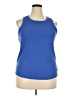 T by Talbots Blue Active Tank Size 2X - photo 1