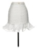 Keepsake Solid White Formal Skirt Size 4 - photo 2