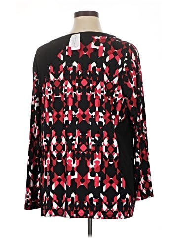 Cj Banks Long Sleeve Blouse (view 2)