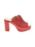 Luiza Barcelos Color Block Red Heels Size 10 - photo 1