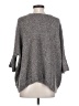 Sparkle & Fade Tweed Gray Pullover Sweater Size S - photo 2