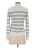 Banana Republic Stripes White Ivory Turtleneck Sweater Size XS - photo 2
