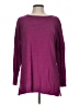 Chico's Purple Pullover Sweater Size Lg (2) - photo 1